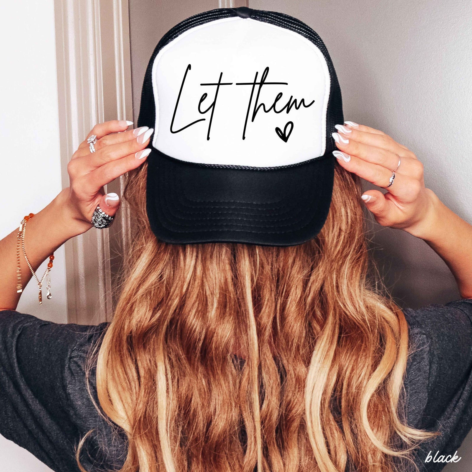 Let Them Trucker Hat *9 Colors