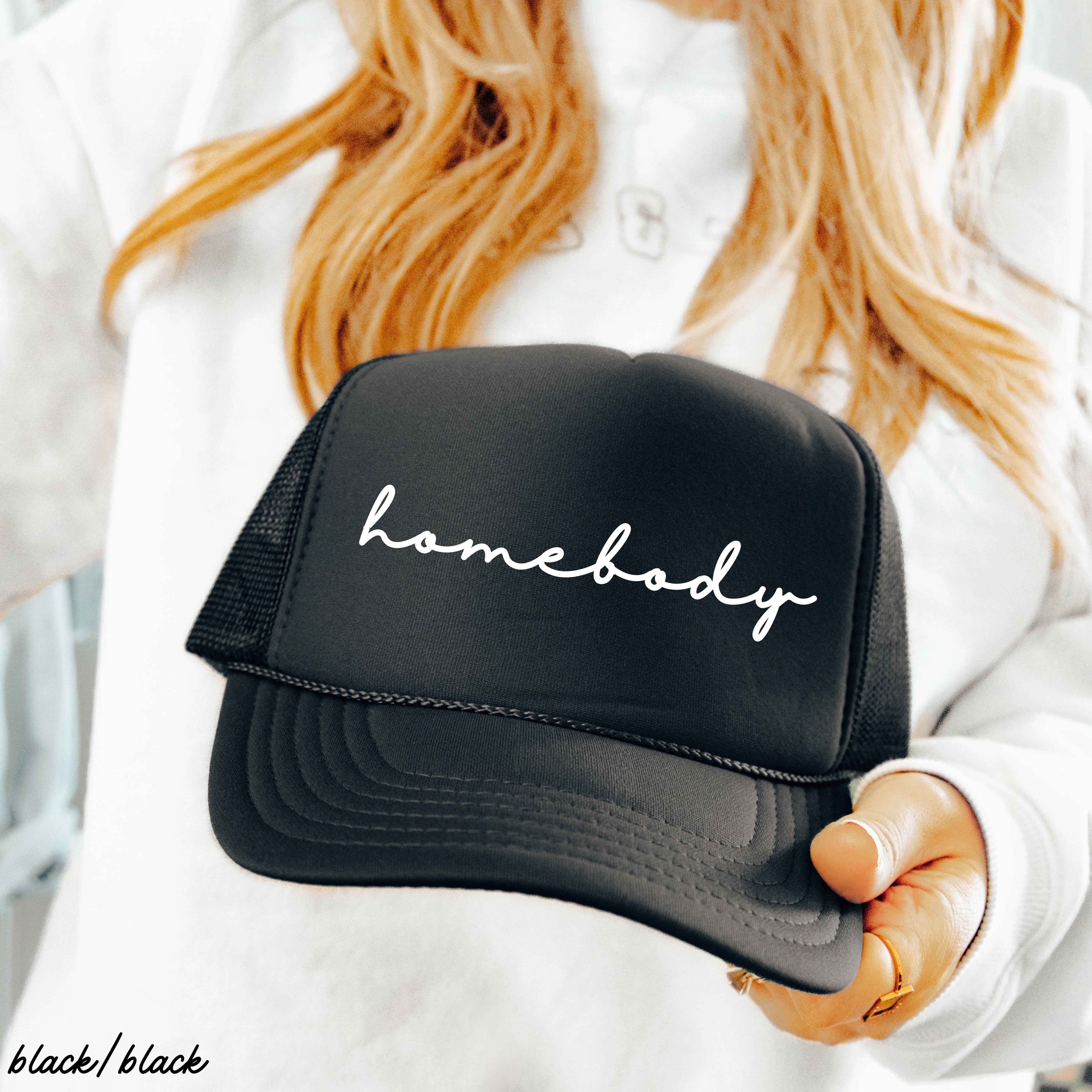 Homebody Cursive Trucker Hat *12 Colors