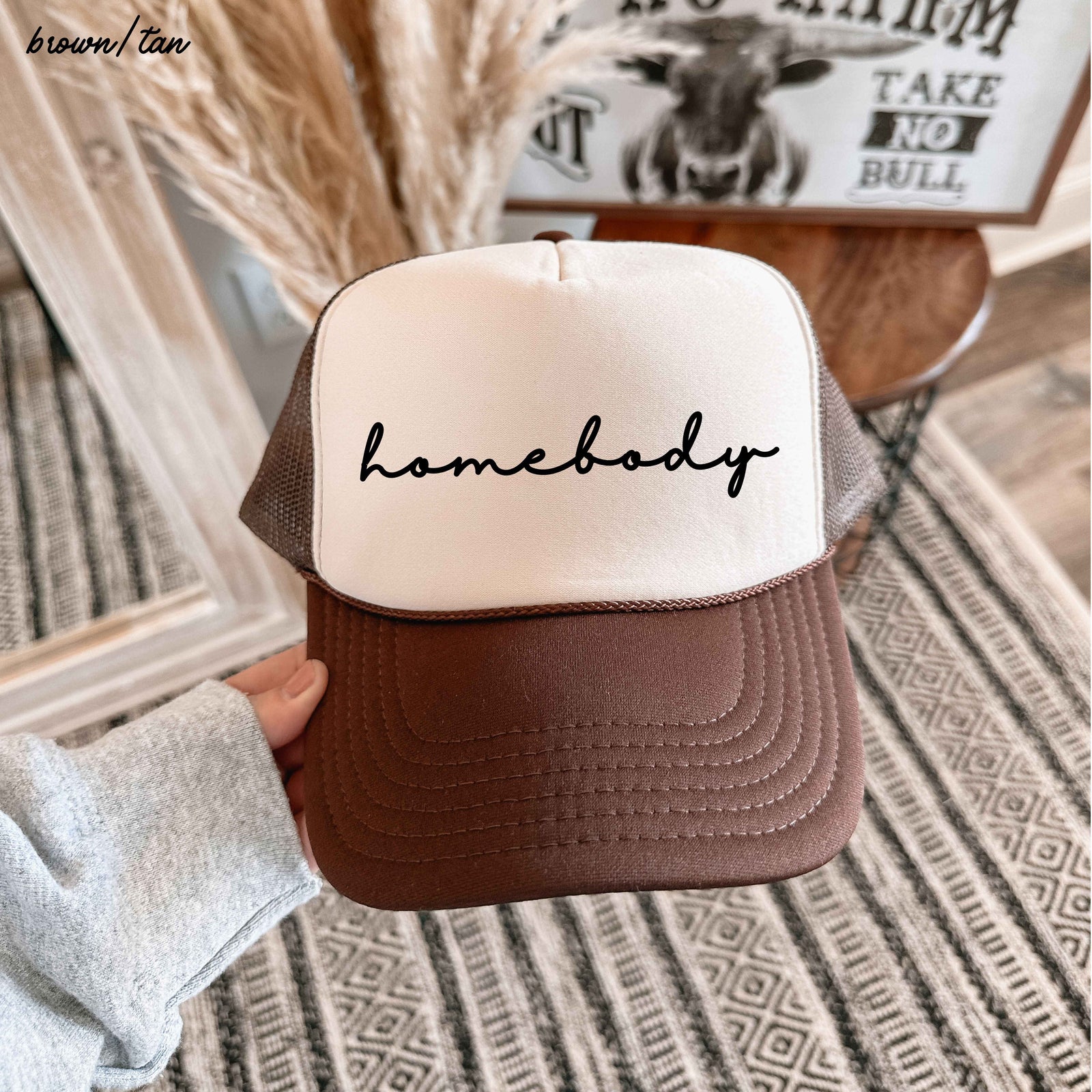 Homebody Cursive Trucker Hat *12 Colors