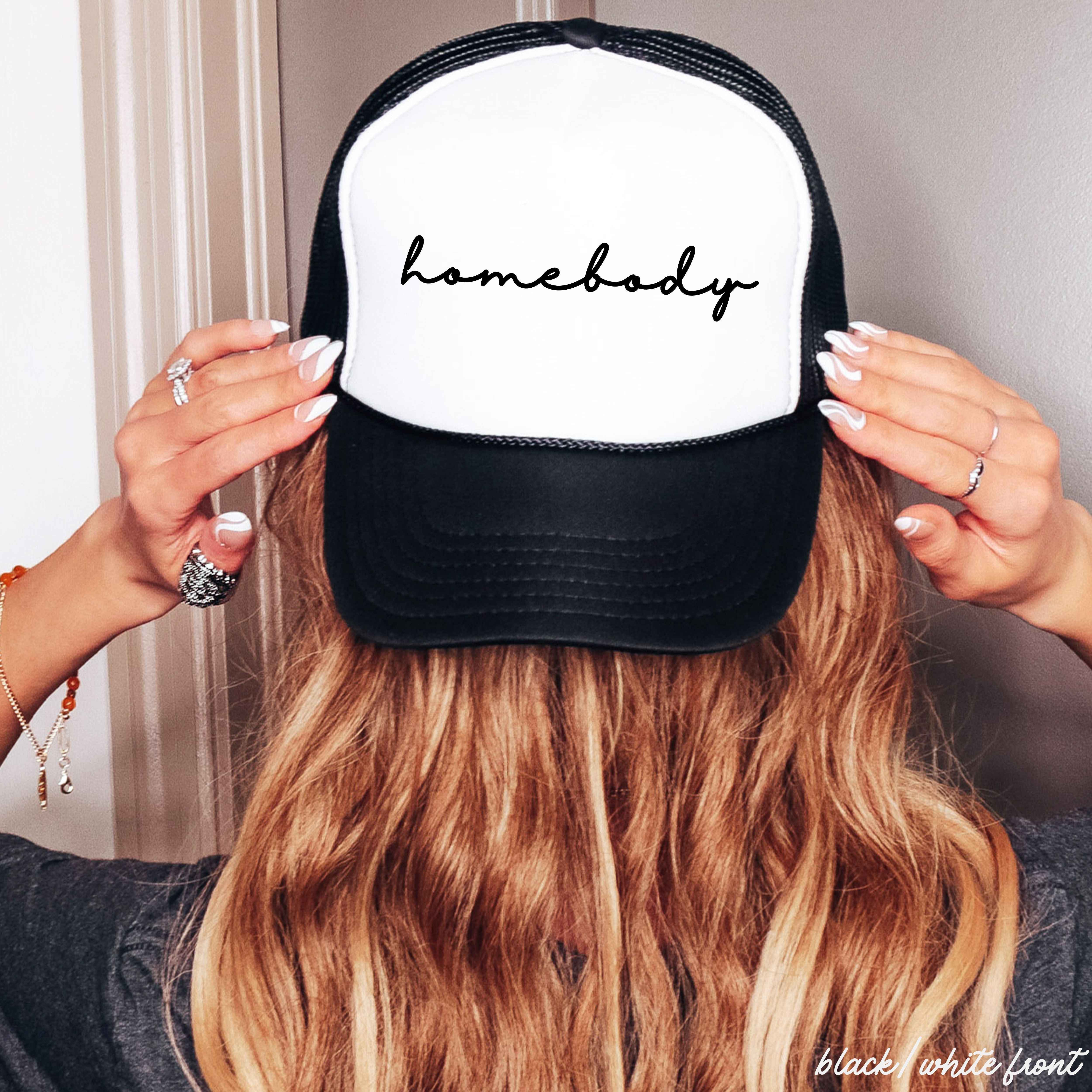 Homebody Cursive Trucker Hat *12 Colors