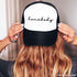 Homebody Cursive Trucker Hat *12 Colors