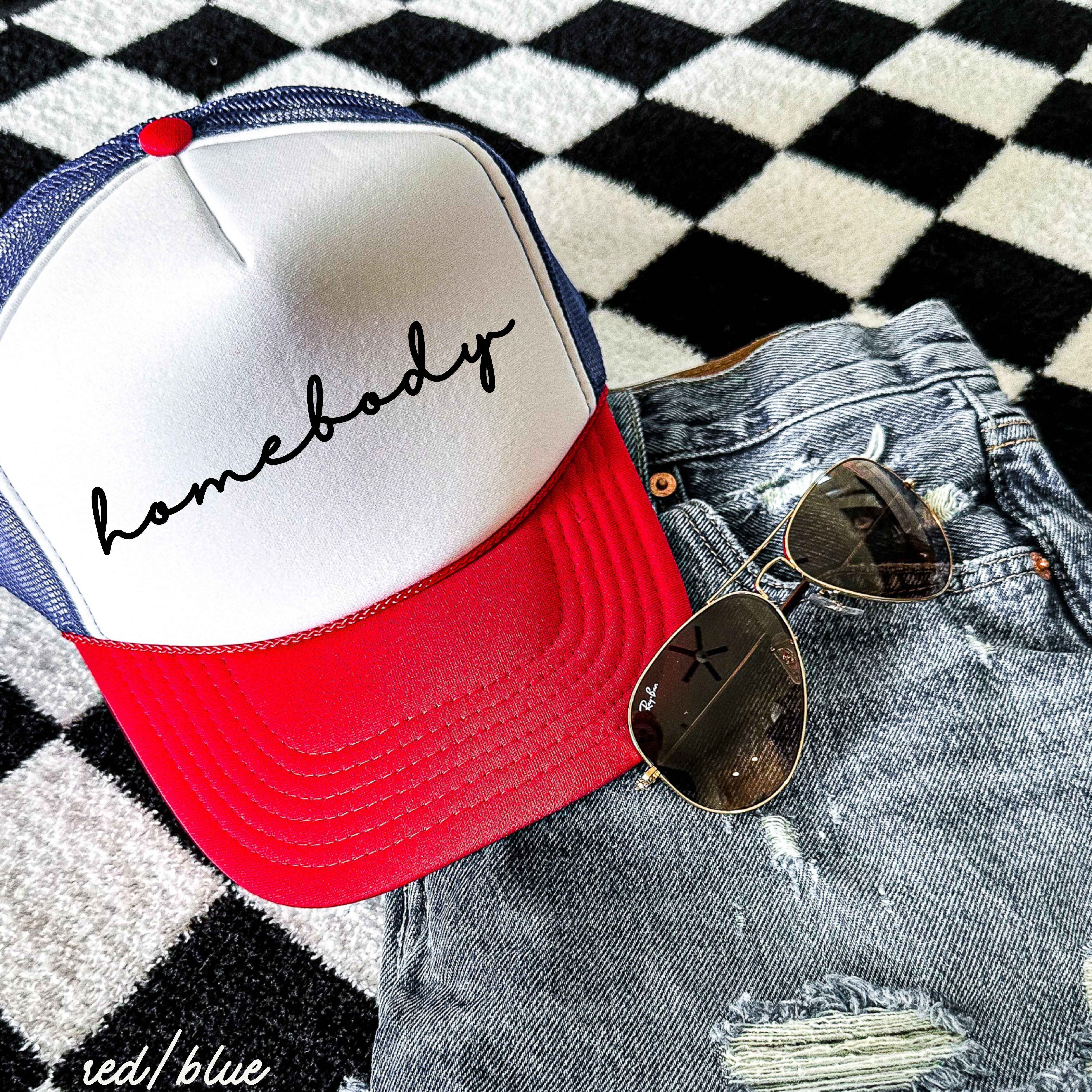 Homebody Cursive Trucker Hat *12 Colors