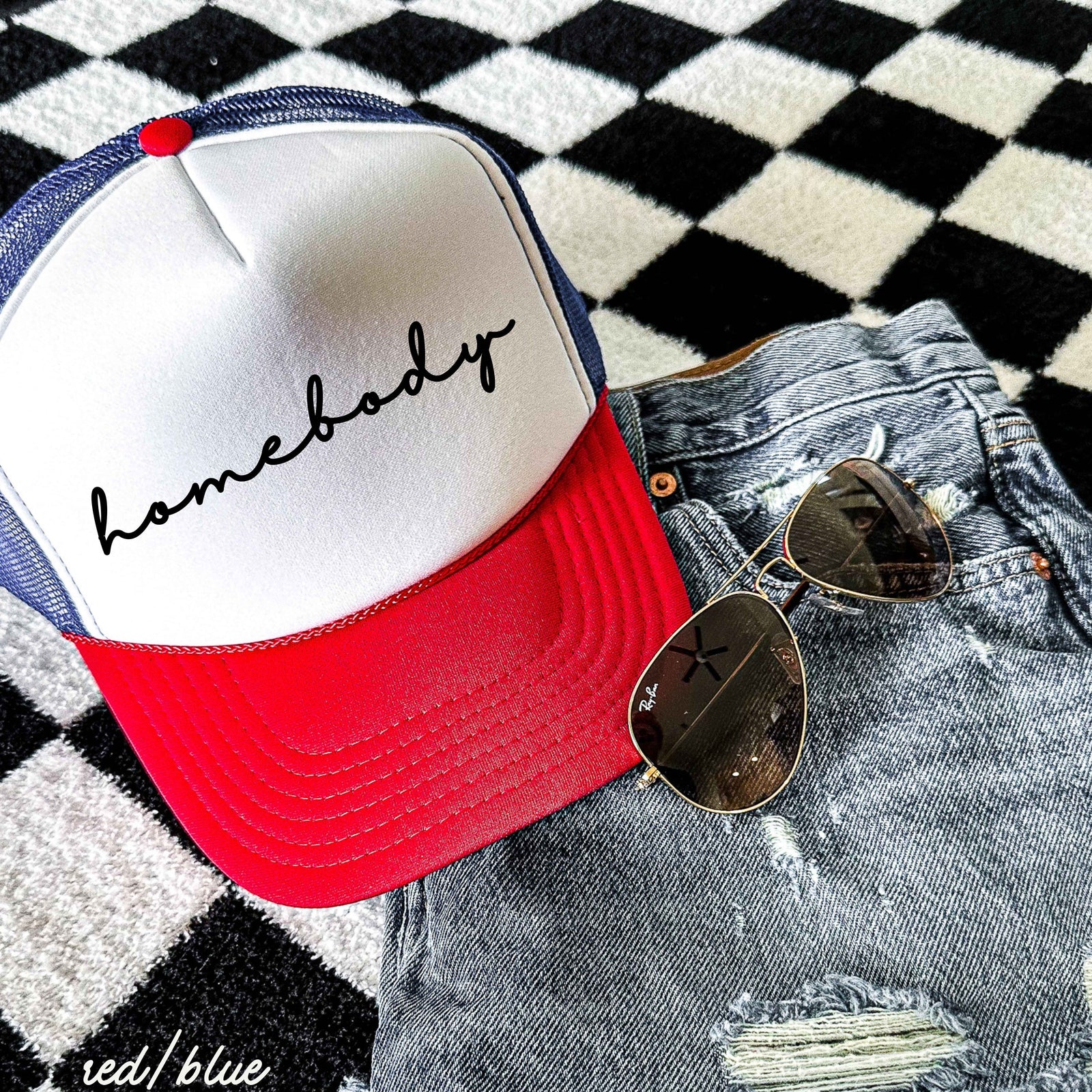 Homebody Cursive Trucker Hat *12 Colors