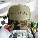 Homebody Cursive Trucker Hat *12 Colors