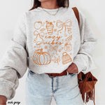 Cozy Vibes Doodle Sweatshirt *4 Colors (S-3X)