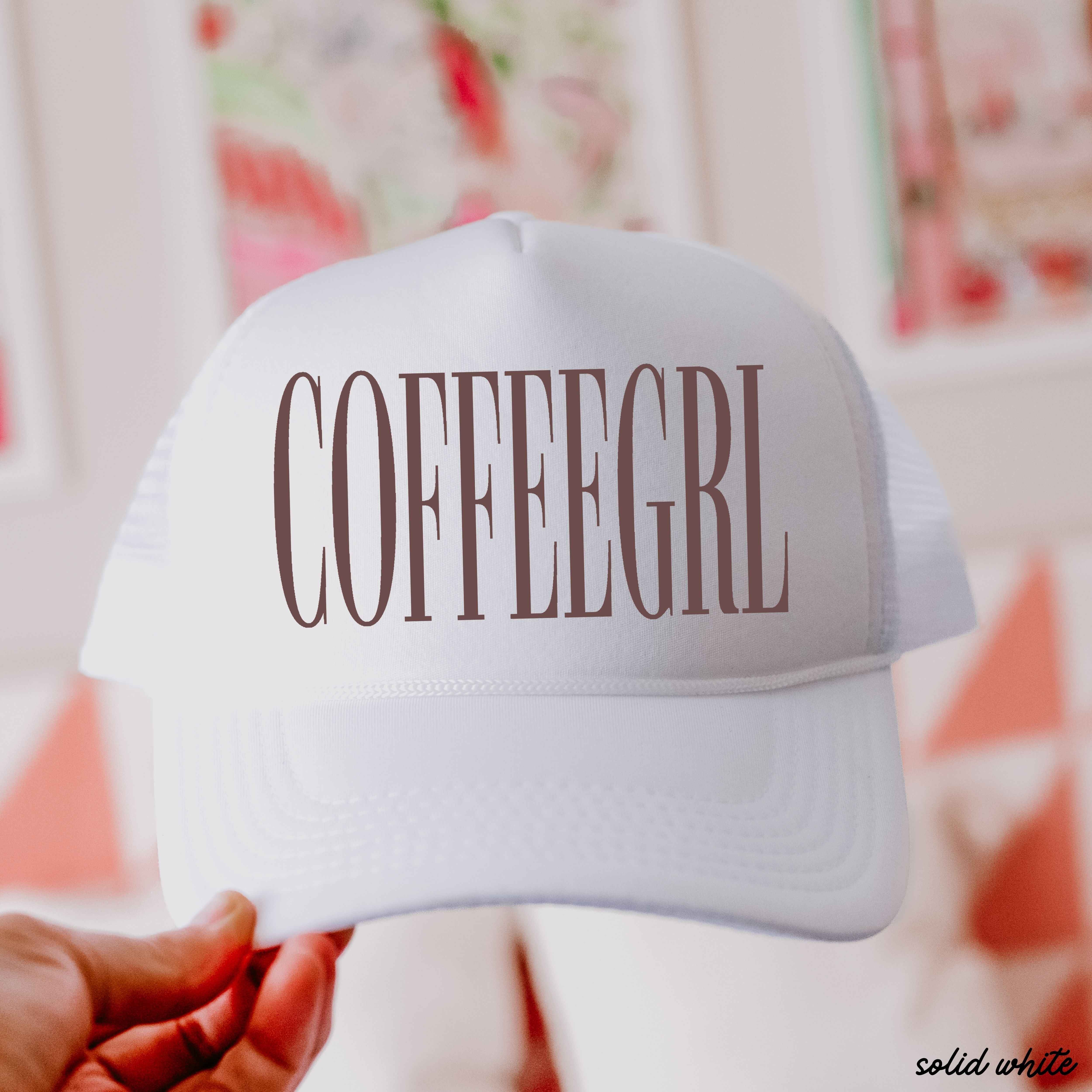 CoffeeGrl Trucker Hat *11 Colors