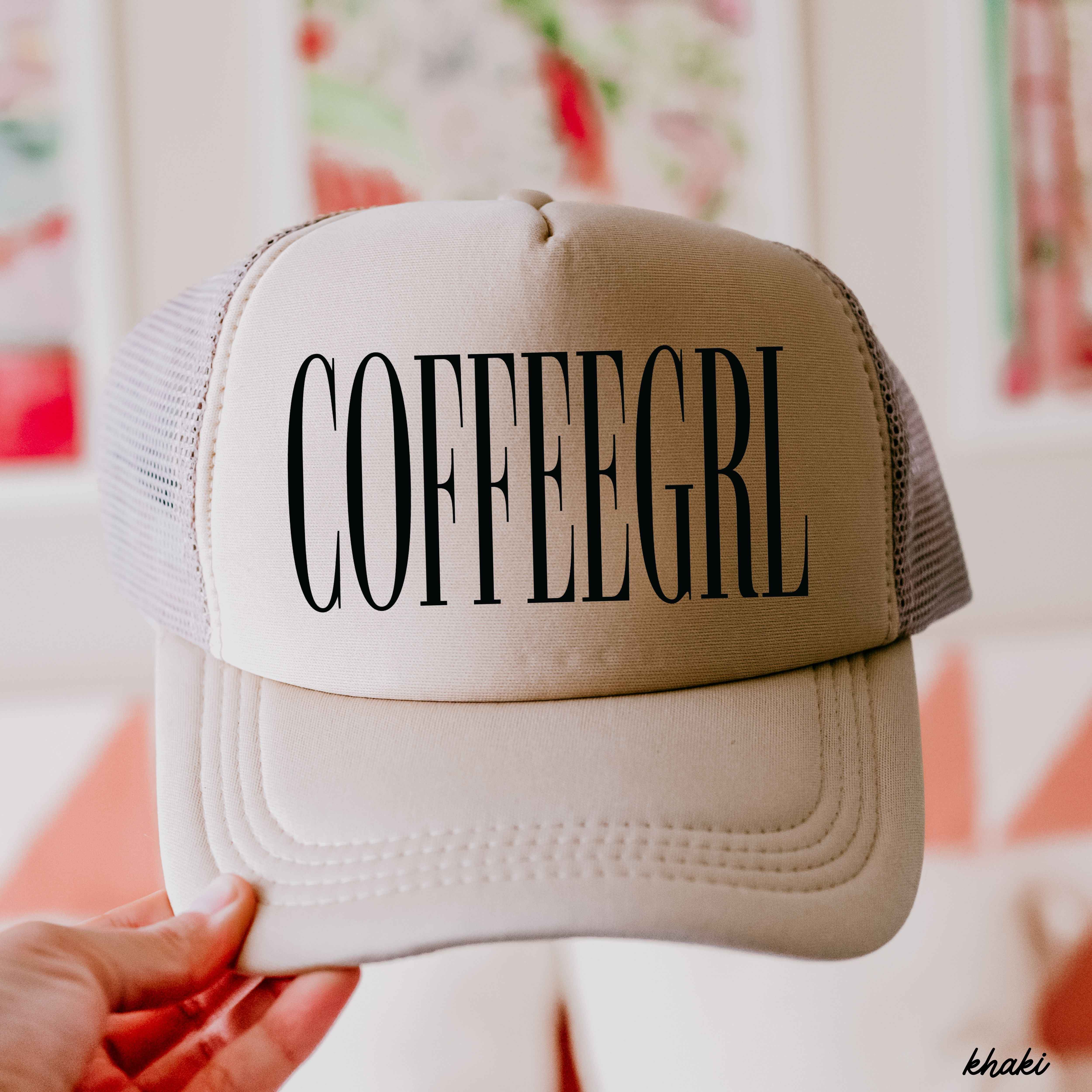 CoffeeGrl Trucker Hat *11 Colors