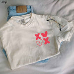 Pocket XOXO Tee *10 Colors (S-3X)