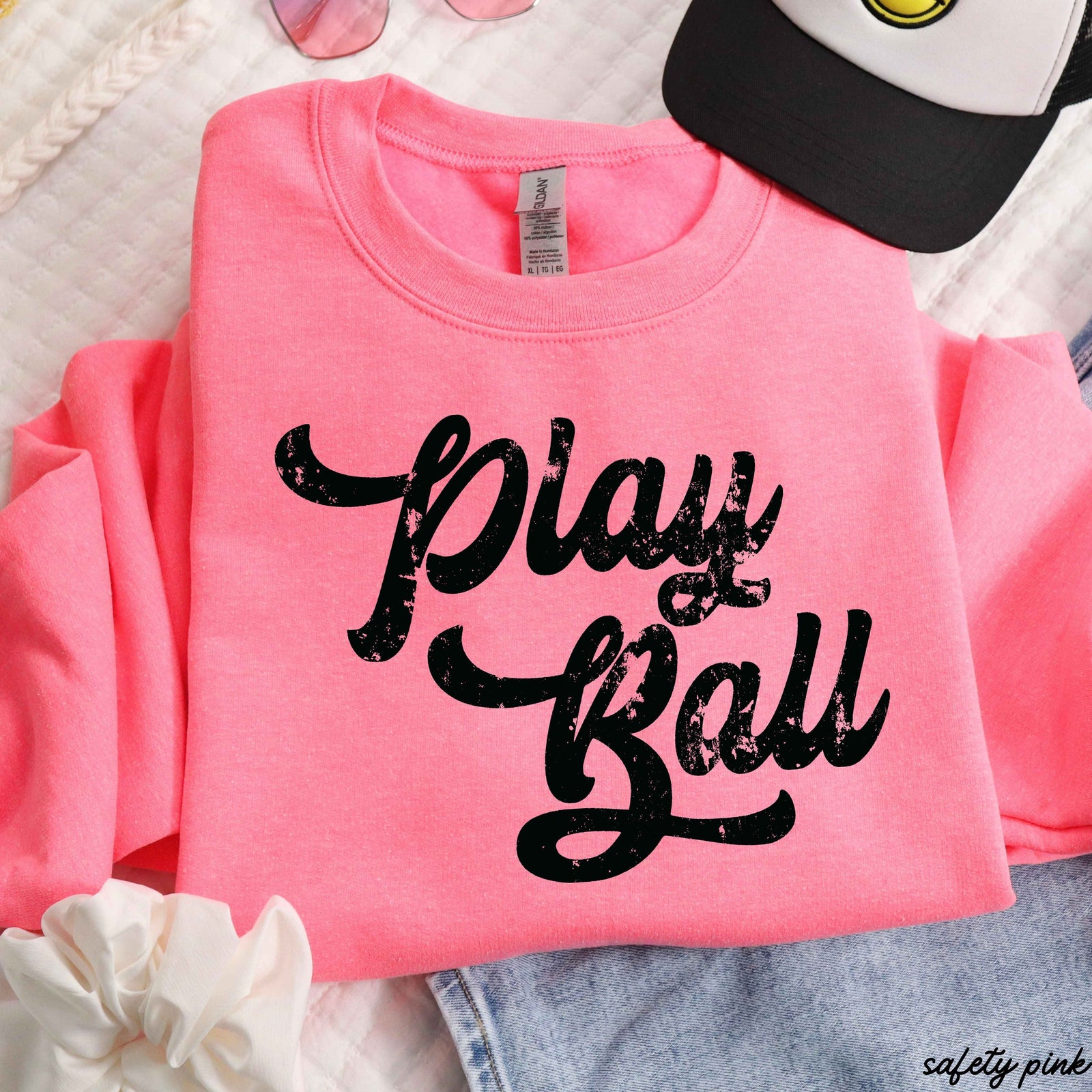 Play Ball Sweatshirt *11 Colors (S-3X)