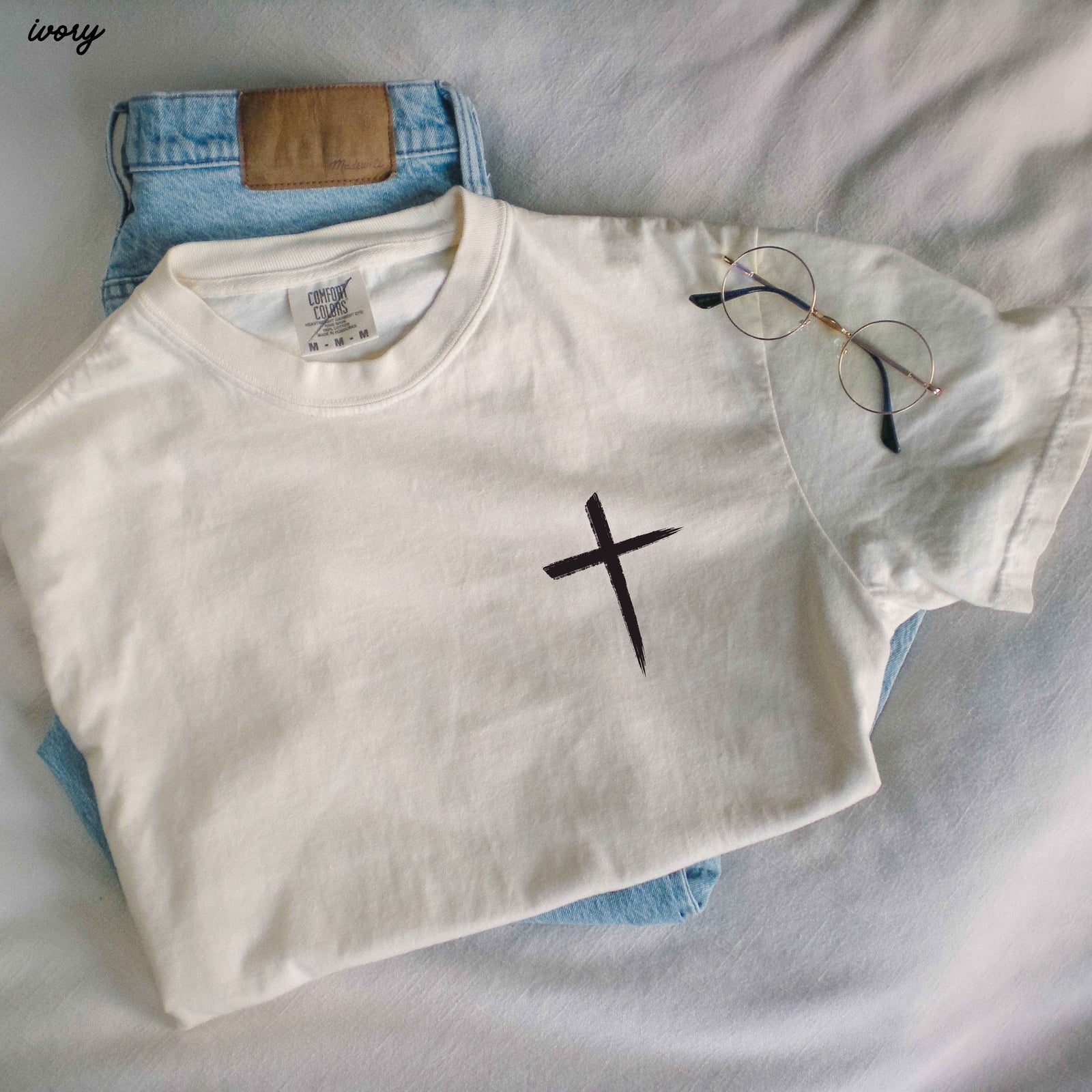 Pocket Cross Comfort Colors Tee *16 Colors (S-3X)