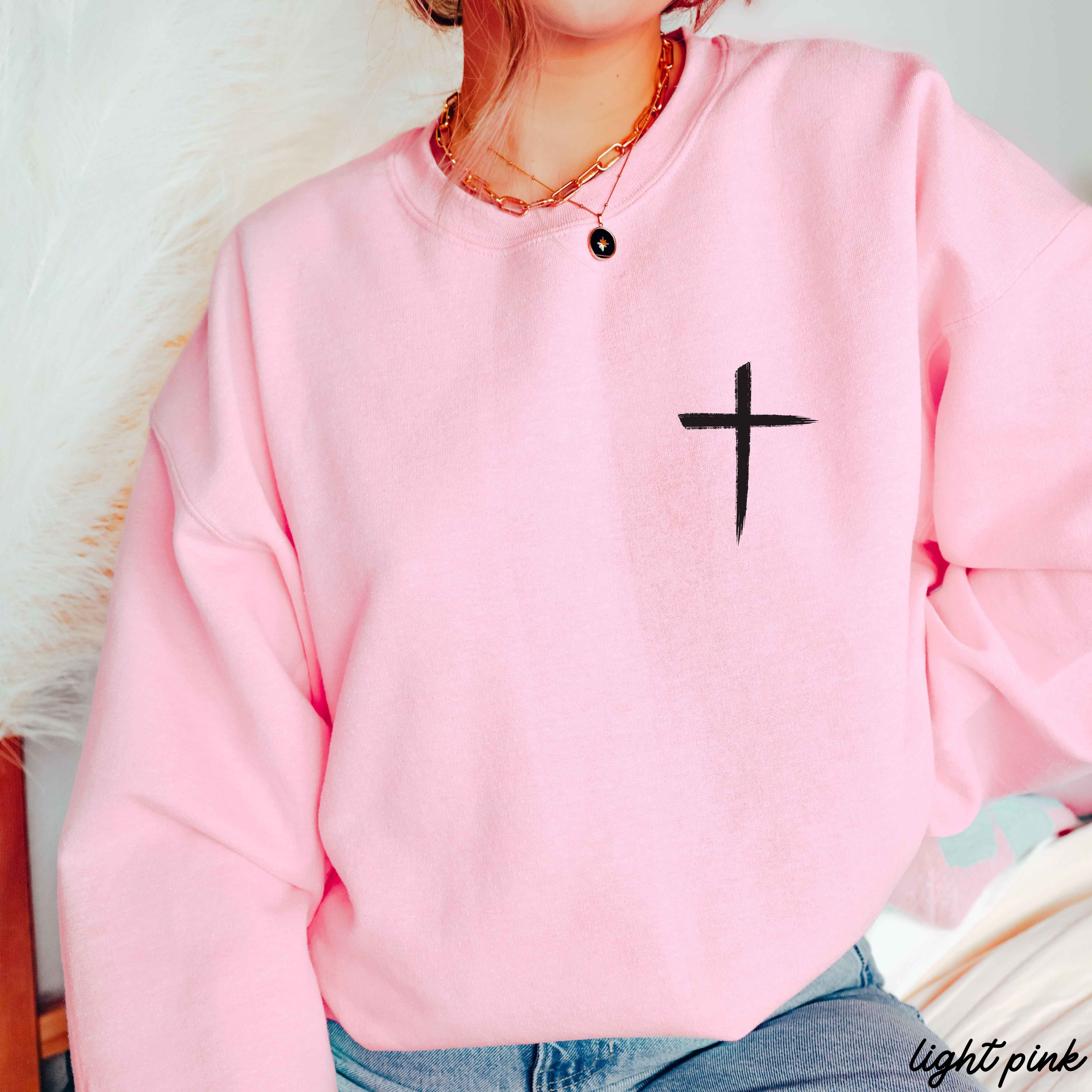 Pocket Cross Sweatshirt *9 Colors (S-3X)