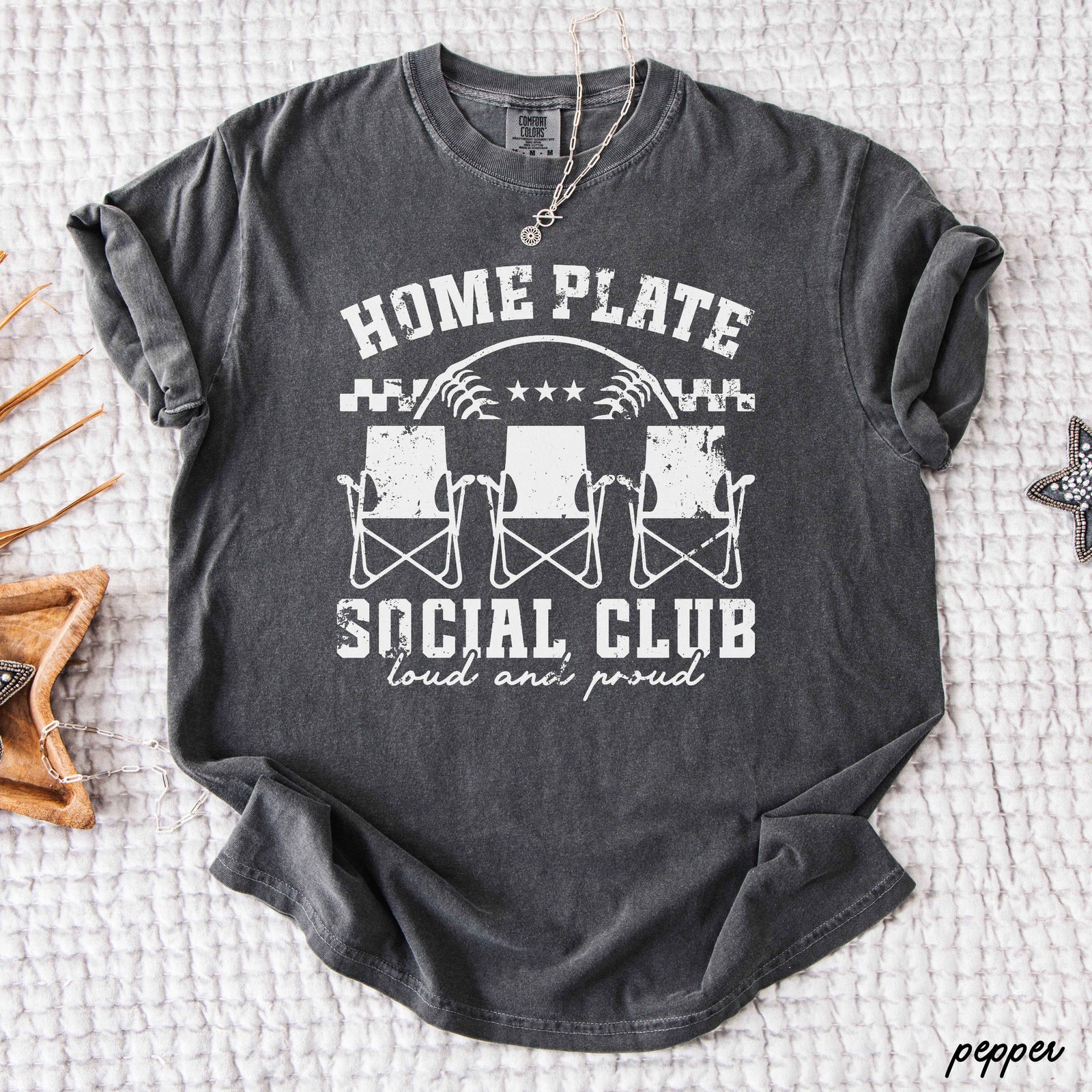 Home Plate Social Club Tee *17 Colors (S-3X) 1