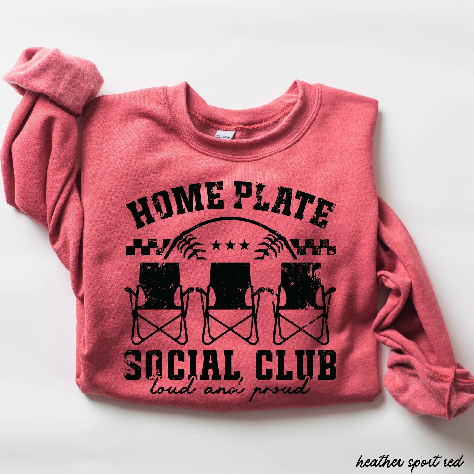 Home Plate Social Club Sweatshirt *9 Colors (S-3X)