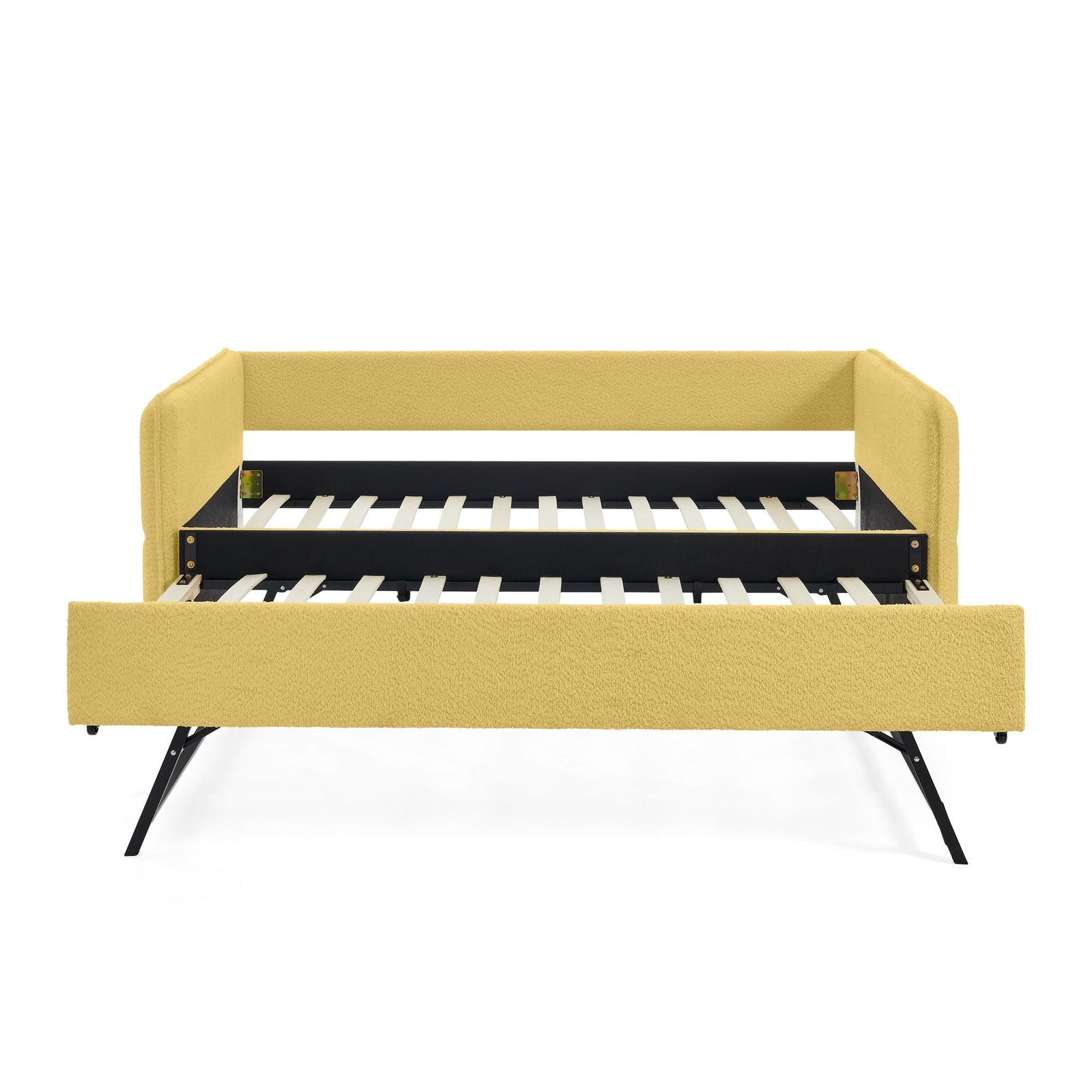 Upholstered Daybed With Pop Up Trundle
