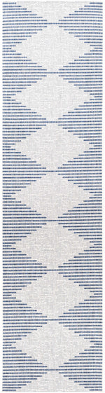 Stephan Blue & Cream Outdoor Rug