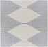 Stephan Blue & Cream Outdoor Rug
