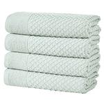 Cotton Diamond Waffle Weave Bath Towel Set - Grayson Collection