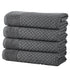 Cotton Diamond Waffle Weave Bath Towel Set - Grayson Collection