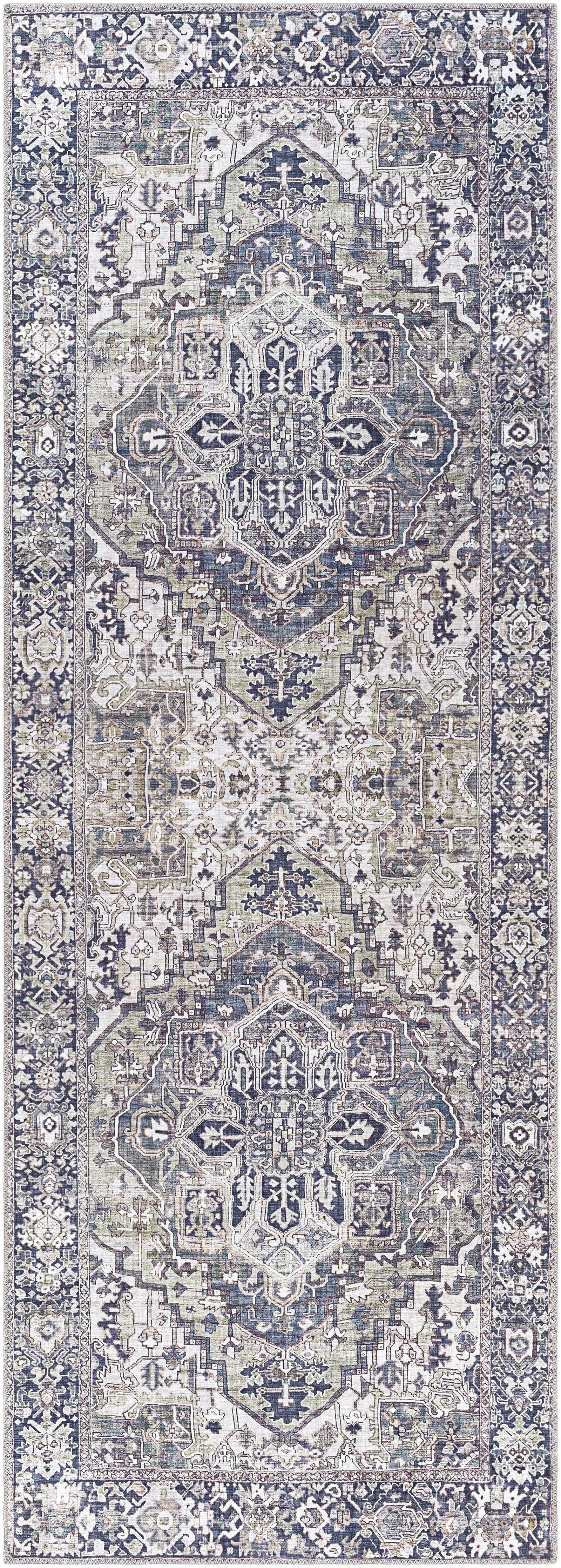 Neyland Iris Gray Area Rug 2359