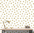 Circle Polka Dots Pattern Peel and Stick Wallpaper | Removable Wall Mural #6206