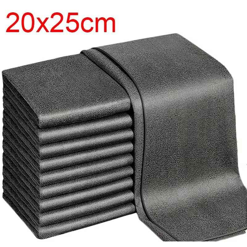 Microfiber Cleaning Cloths 10 Pack Lint Free Reusable Towels for Car Kitchen Glass