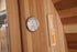 Blisspod, Prague, Canadian Red Cedar Outdoor Steam Barell Sauna, 2-4 / 4-6 persons with Full Glass Back & 2 front Porch seats
