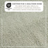 100% Cotton Woven Texture Bath Towel Set - Marbella Collection