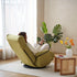 Adjustable Swivel Lounge Chair With 360 Degree Rotating Seat And Headrest Support