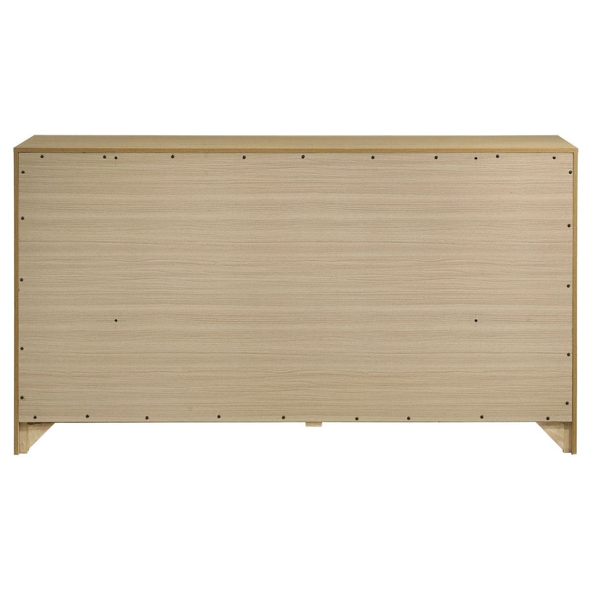 Hendricks 6-drawer Bedroom Dresser Storage Cabinet Light Oak