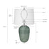 Handcrafted Art Glass Table Lamp