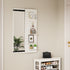 Wall Mounted Full Length Mirror With Shelf And Hook