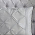 7 Piece Tufted Comforter Set - Grey - California King