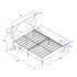 Full Size Upholstered Platform Bed Frame With Headboard, Strong Wood Slat Support, Mattress Foundation, No Box Spring Needed - Gray