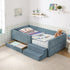 Safe Kids Bed With Guardrails And Storage