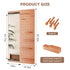 Wall Mounted Full Length Mirror With Shelf And Hook