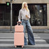 2-Piece ABS Spinner Wheel Luggage Set with Combination Lock