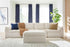 Fannin - 4-Piece Sectional With Ottoman - Ivory