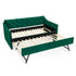 Daybed With Pop Up Trundle And USB Charging Armrest