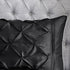 7 Piece Tufted Comforter Set Black California King