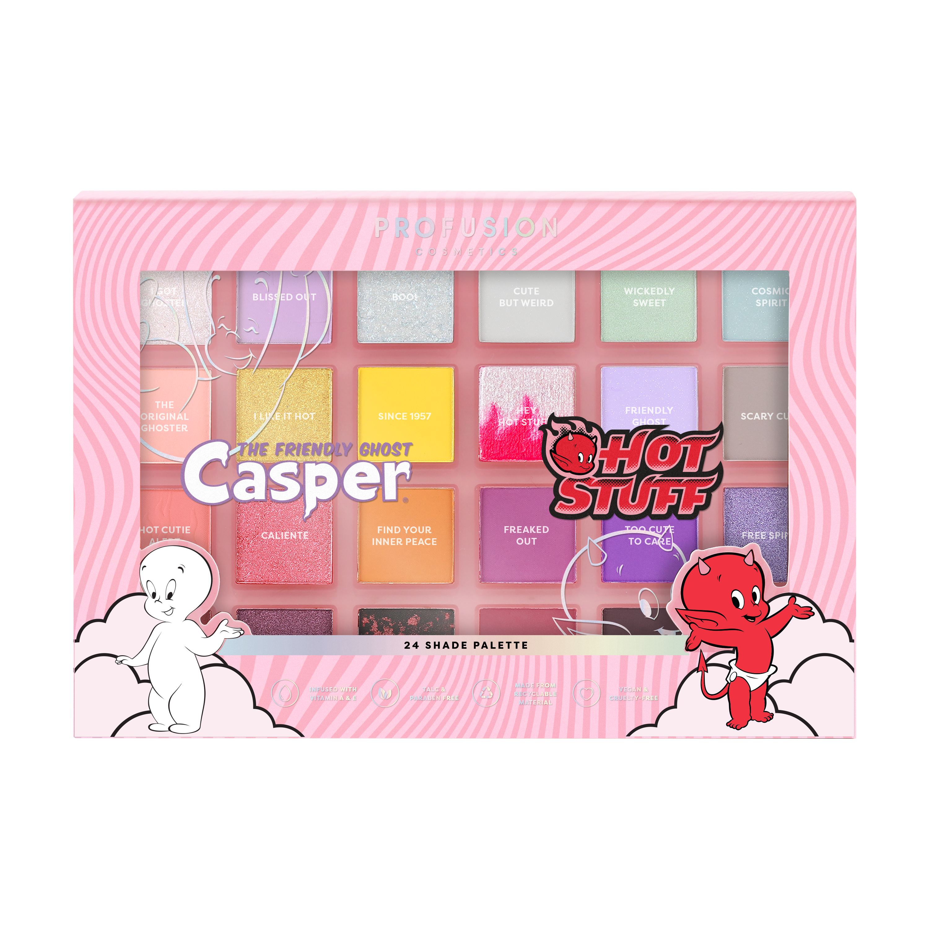 Casper & Hot Stuff 24 Shade Palette