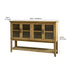 Rectangle Accent Sideboard Cabinet With Storage Shelf, Cabinet For Kitchen - Natural Wood