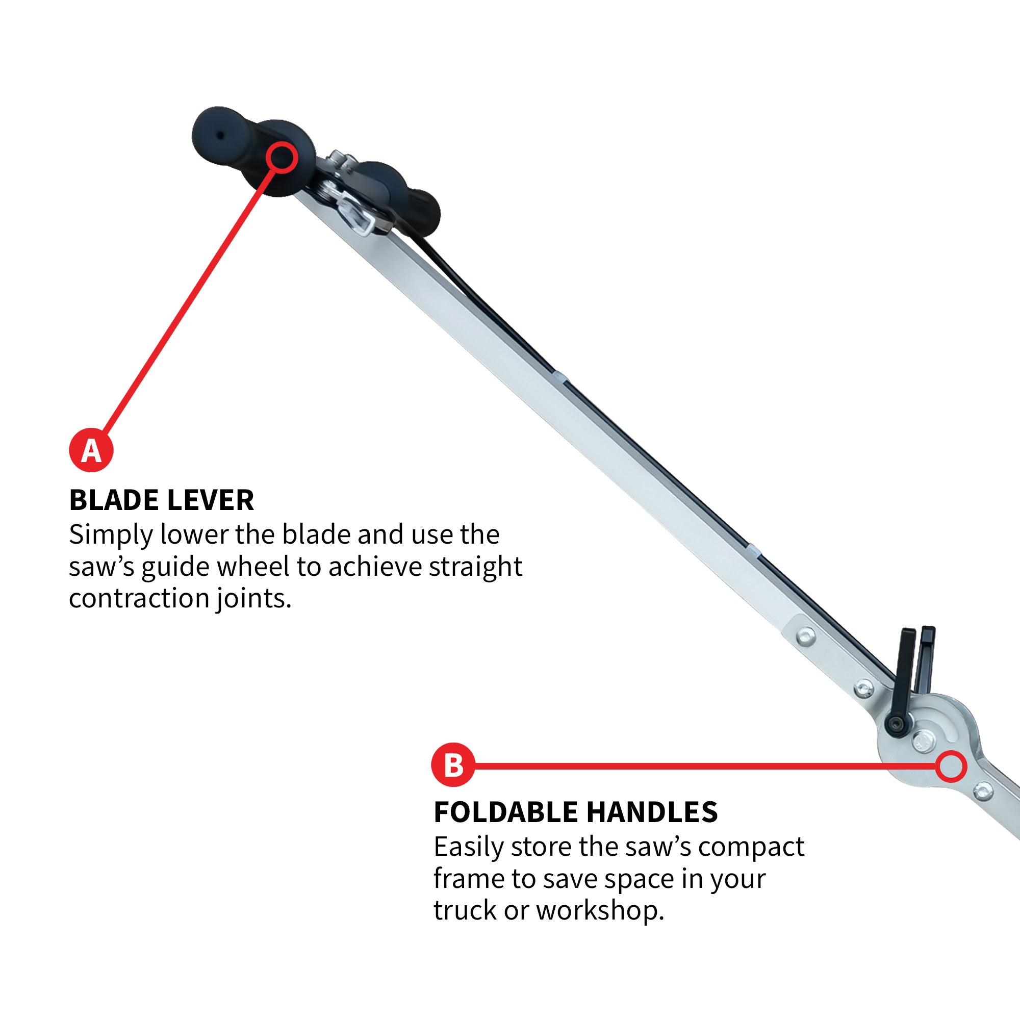 6" Electric Early Entry Green Concrete Saw with 110V Motor