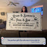 Personalized Rustic Pool Sign
