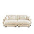 Super Comfort Oversized Modular Sectional Sofa With Movable Ottoman