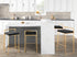 Fuji - Contemporary / Glam & Quality Construction Barstool
