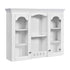 Wall-Mounted Medicine Cabinet With 2 Glass Doors, Adjustable Shelves - White