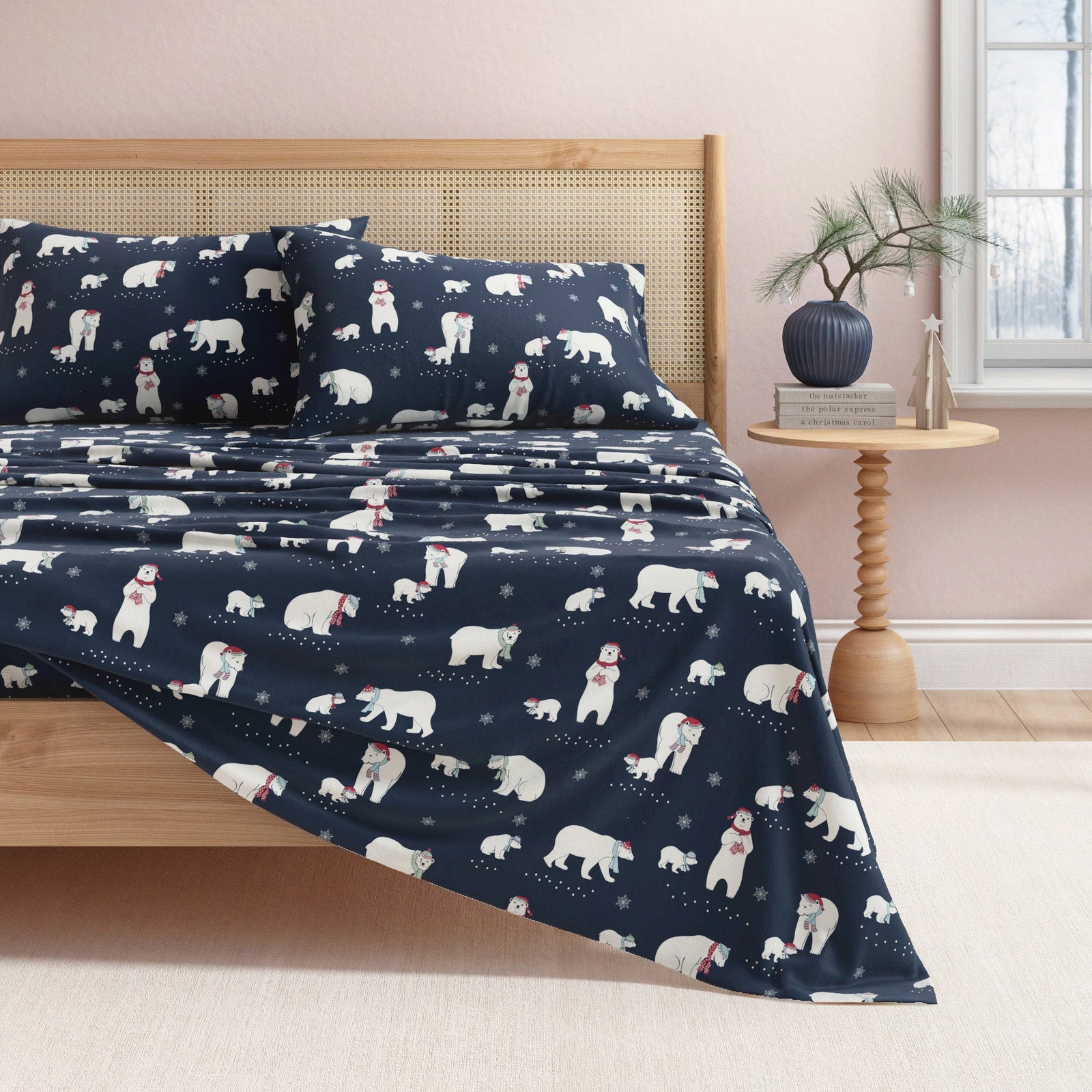 4-Piece Turkish Cotton Flannel Sheet - Whittaker Collection