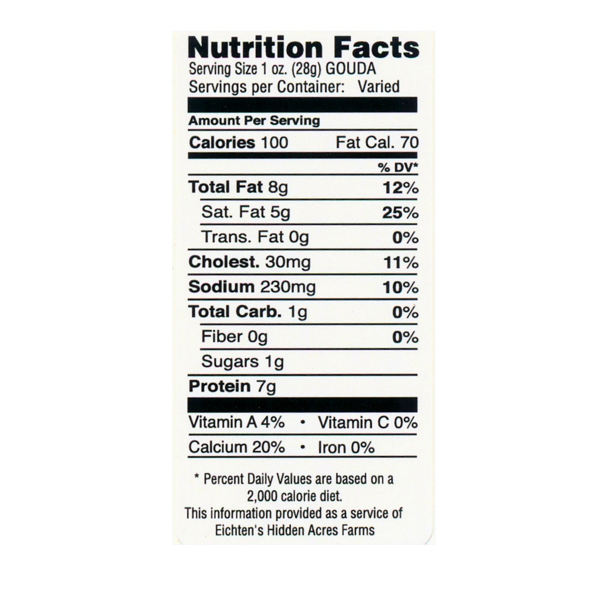 Eichtens Olive Tapenade Gouda Cheese
