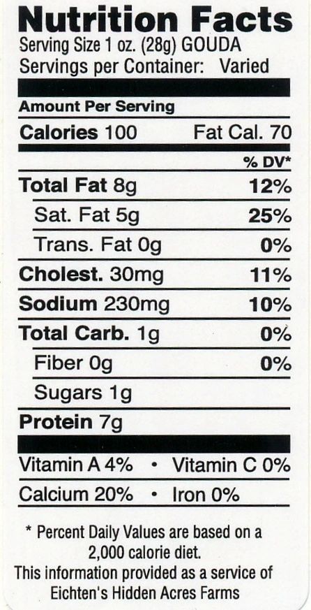 Eichtens Smoked Gouda Cheese