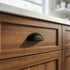 Elizabeth Cup Solid Brass Drawer Pull - 2 Inch Centers